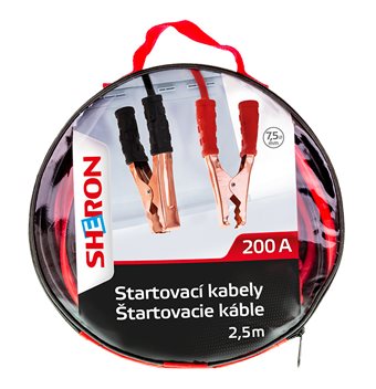 Štartovacie káble SHERON 200 A, 2,5 m