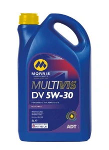Morris Multivis ADT DV 5W-30, syntetický motorový olej pre Opel a GM, 5l