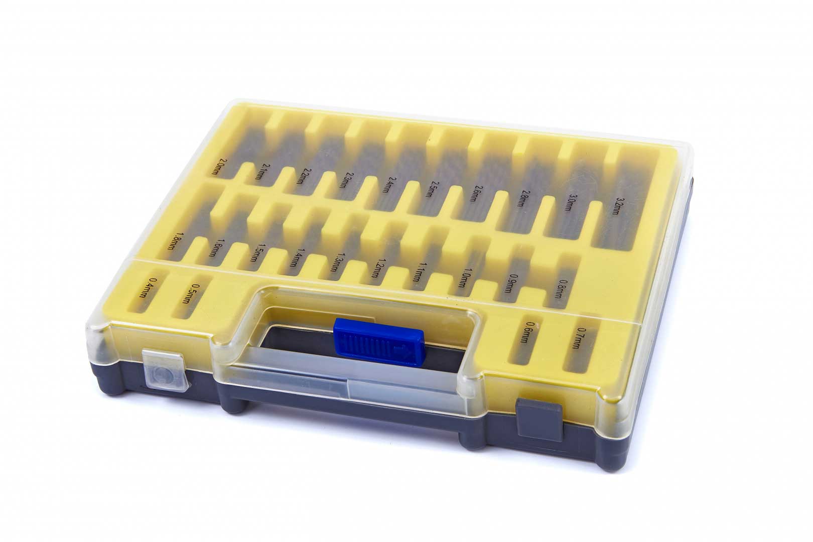 Kobaltové vrtáky HSS-Co, malé rozmery 0.4 - 3.2 mm, sada 150 dielov