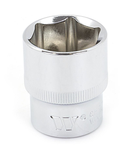 Hlavica nástrčná 3/8", 11 mm, 6 hrán, CrV, Welzh
