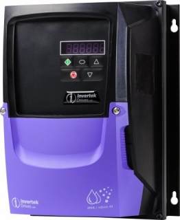 Optidrive E3, frekvenčný menič, vstup 1f/230V, výst 3f, IP66, 0.75kW