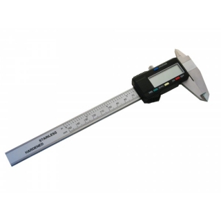 Posuvné meradlo digitálne ČSN 25 1238(1236), DIN 862, pre ľavákov, 300 mm, KM