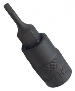 Hlavica zástrčná 1/4", Inbus H1.5, S2, Welzh