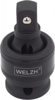 Adaptér nástrčný s kĺbovou hlavou 1/2", pre rázové uťahovače, S2, Welzh
