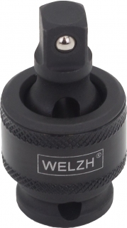 Adaptér nástrčný s kĺbovou hlavou 3/8", pre rázové uťahovače, S2, Welzh
