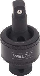 Adaptér nástrčný s kĺbovou hlavou 1/4", pre rázové uťahovače, S2, Welzh