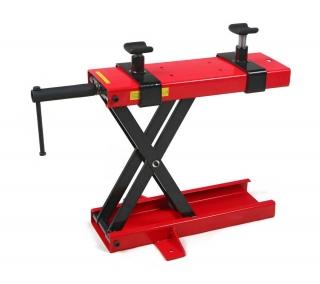 Mini motocyklový zdvihák, veľmi výkonný, zdvihnutie až 500 kg, hmotnosť 15 kg