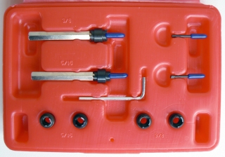 Frézy na bodové zvary, priemer 8 a 10 mm, súprava 8 dielov, Triumf