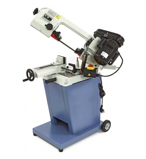 TrueTech 128, profesionálna pásová píla na kov, s mobilným podstavcom, 85 kg