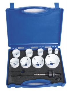 Píly vykružovacie 19 - 68 mm, HSS-Bi-Metall, 13 dielov, Triumf