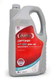 Exol Optima 4T SS, čiastočne syntetický olej pre výkonné motocykle, 5l