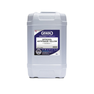 Exol Opticool Antifreeze Yellow - žltá chladiaca kvapalina do motora, koncentrát, 25l