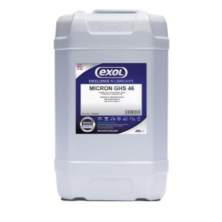 Exol MICRON GHS 46, multifunkčný strojný olej 3 v 1 pre prevody, hydrauliku a klzné vedenia, 25l