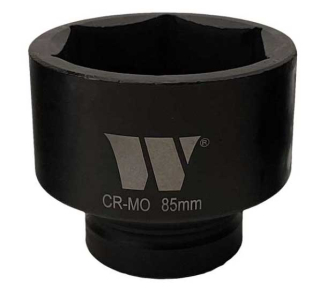 Hlavica nástrčná 1", 6 hrán, pre rázové uťahovače, CrMo, 85 mm, Welzh