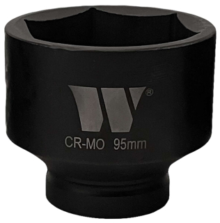 Hlavica nástrčná 1", 6 hrán, pre rázové uťahovače, CrMo, 95 mm, Welzh