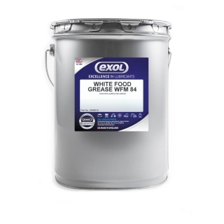 Exol White Food Grease WFM 84, biely potravinársky mazací tuk, vazelína pre potravinárske stroje, 12.5 kg