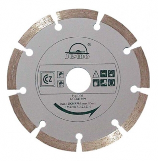 Kotúč diamantový segmentový 125 mm, Sembo