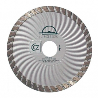 Kotúč diamantový profilový, DPT turbo segmentový 180 mm, Sembo