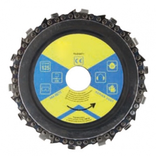 Kotúč rezací reťazový pre uhlovú brúsku - 125 mm, Triumf