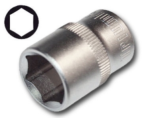 Hlavica nástrčná 3/8", 6 hrán, CrV, 8 mm, Triumf