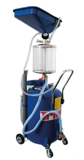 Odsávačka oleja s nádobou 75l a odmerným valcom 10l, Triumf