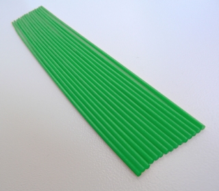 Tyčinka zváracia, polyetylénová (PE), priemer 3,2 mm, 4,5 m, zelená, Triumf