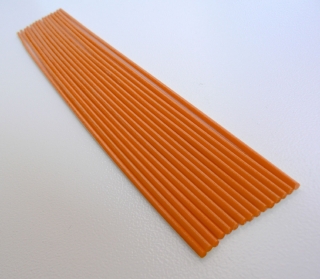 Tyčinka zváracia, polyetylénová (PE), priemer 3,2 mm, 4,5 m, oranžová, Triumf