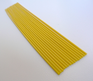 Tyčinka zváracia, polyetylénová (PE), priemer 3,2 mm, 4,5 m, žltá, Triumf
