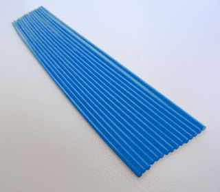 Tyčinka zváracia, polyetylénová (PE), priemer 3,2 mm, 4,5 m, modrá, Triumf