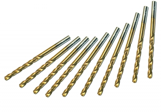 Vrták brúsený titán HSS-TiN, DIN 338 - 3.0 mm, 10 ks, Triumf