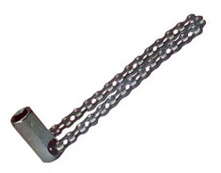 Kľúč na olejové filtre reťazový, do priemeru 120 mm, vstup 1/2"-robustný, Triumf