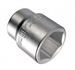 Hlavica nástrčná 3/4", 33 mm, 6 hrán, CrV, Triumf