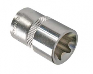 Hlavica nástrčná 1/2", E-profil, E18, CrV, Triumf