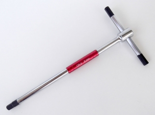 T-kľúč Inbus zástrčný 5 mm, 3 x profil, 180 mm, CrV, rýchloskrutkovací, Triumf