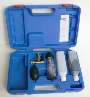 Tester tesnosti hlavy motora na únik CO2, gumový kužeľ, sada, Condor Werkzeug
