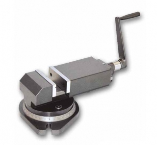 Strojný zverák s odnímateľnou otočnou základňou - šírka čeľustí 50 mm, 4kg, Warco