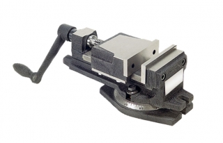 K4 strojný zverák s odnímateľnou otočnou základňou, čeľuste 100 mm, 10 kg, Warco