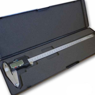 Mierka posuvná digitálna 300 mm, metrická aj palcová, Warco