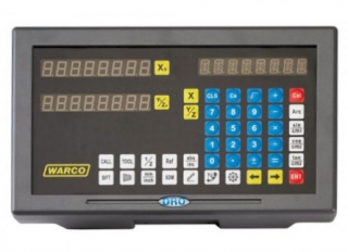 DRO digitálna odmeriavacia jednotka, 2 osi, Warco