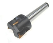 Frézovací nástroj s VBD - priemer 50 mm, 3 čepieľky, kužeľ MK3, závit M12, Warco