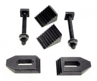 Súprava úpiniek pre otočné stoly - 75 mm (3") & 100 mm (4") - 10 dielov, Warco