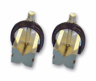Presné upínacie V-bloky so strmeňom, 25.4 mm (1"), sada 2 ks, Warco