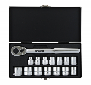 Gola sada 1/2" extra krátke 12 hranné hlavice CrV, Triumf