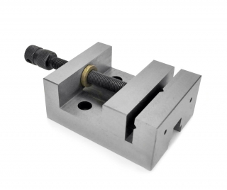 Strojný zverák pre frézovací prípravok do sústruhu - šírka čeľustí 86 mm, Warco