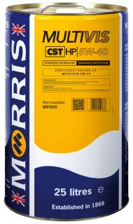 Morris Multivis CST HP 5W-40, plne syntetický motorový olej, 25l