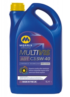 Morris Multivis ADT C3 5W-40, plne syntetický motorový olej, 5l