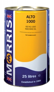 Morris Alto 1000 Machine Oil, olej pre ložiská, prevody a centrálne mazanie strojov, 25l