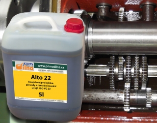 Morris Alto 22 Machine Oil, olej pre ložiská, prevody a centrálne mazanie strojov, 5l