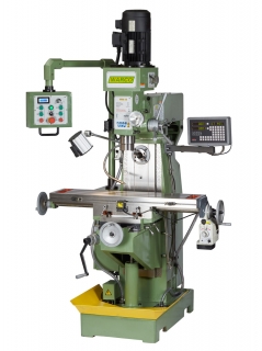 Warco WM 50, horizontálna / vertikálna nástrojárska frézka, ISO40 - 1100 kg