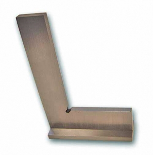 Presný uholník so širokou základňou (príložník) 80 x 50 mm, Warco